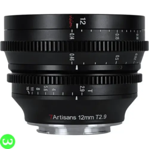 7Artisans 12mm T2.9 Vision Cine Lens