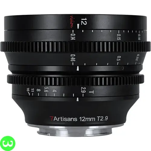 7Artisans 12mm T2.9 Vision Cine Lens