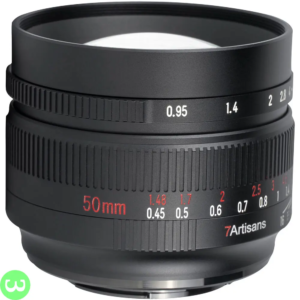 7Artisans 50mm f0.95 APS-C Lens