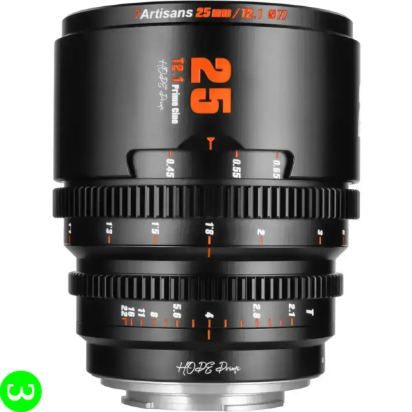 7Artisans 25mm T2.1 Hope S35 Cine Lens