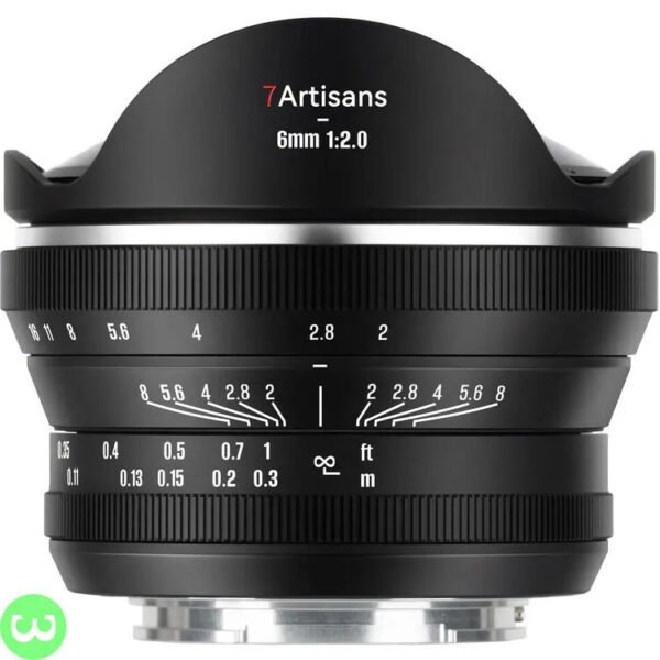 7Artisans 6mm f2 Fisheye Lens