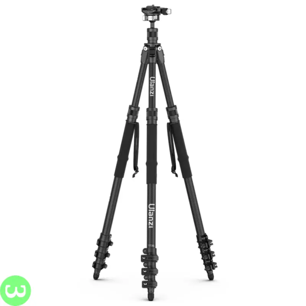 Ulanzi TT09 VideoGo Carbon Fiber Travel Video Tripod