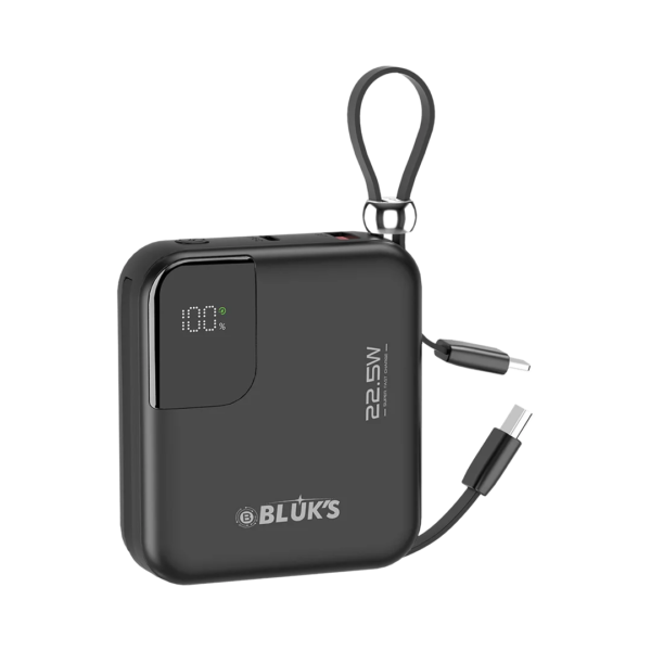 BX-208 10,000mAh Power Bank  Stylish & Pocket-Friendly