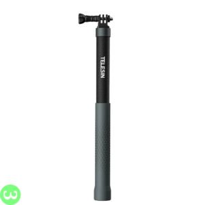 TELESIN 1.2m Adjustable Carbon Fiber Selfie Stick